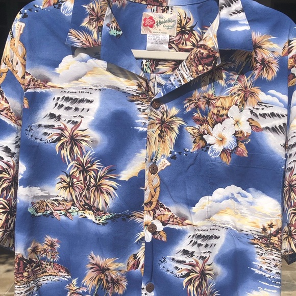 HILO HATTIE ORIGINAL HAWAIIAN BUTTON DOWN SHIRT XL - Picture 4 of 8